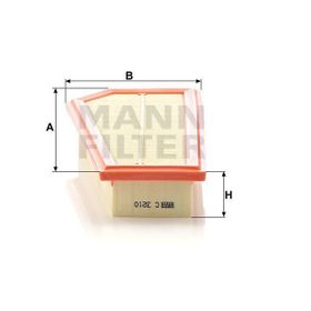 Mann C3210 Hava Filtresi