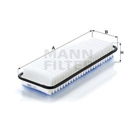 Mann C3725 Hava Filtresi