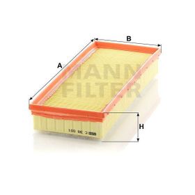Mann C38001 Hava Filtresi