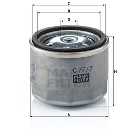 Mann C77-7 Hava Filtresi