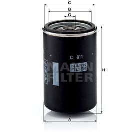 Mann C811 Hava Filtresi