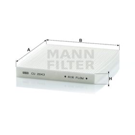 Mann CU2043 İç Mekan Filtresi