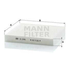 Mann CU2345 İç Mekan Filtresi