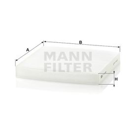 Mann CU2358 İç Mekan Filtresi