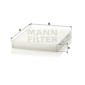 Mann CU2533-2 İç Mekan Filtresi