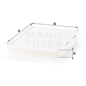 Mann CU2622 İç Mekan Filtresi