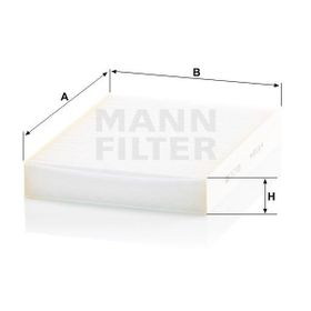 Mann CU27 009 İç Mekan Filtresi