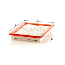 Mann CU3058/2 İç Mekan Filtresi