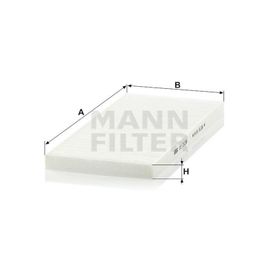 Mann CU3138 İç Mekan Filtresi
