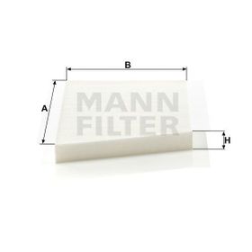 Mann CU3461 İç Mekan Filtresi