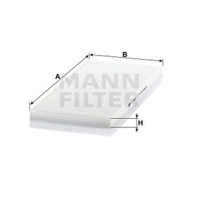 Mann CU3942 İç Mekan Filtresi
