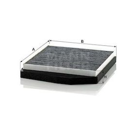 Mann CUK2855 Karbonlu Polen Filtresi