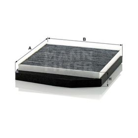 Mann CUK2855 Karbonlu Polen Filtresi