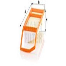 Mann Fiat Panda 1.3 Jtd 14 500 500c 1.3d Mtj 09 Kulaklı Hava Filtresi
