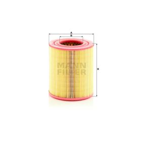 Mann Filter Audi A6 C6 2.0 TFSI 2005-2011 Hava Filtresi