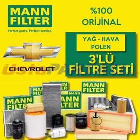 Mann Filter Chevrolet Cruze 1.6 Bakım Filtre Seti