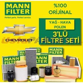 Mann Filter Chevrolet Cruze 1.6 Bakım Filtre Seti
