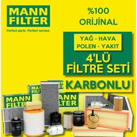 Mann Filter Ford Fiesta 1.4 TDCI E4 2002-2011 Filtre Bakım Seti