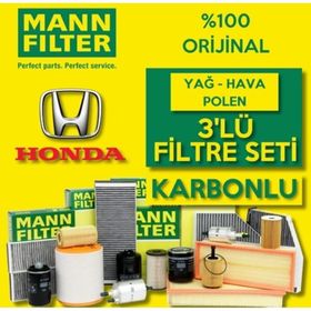 Mann Filter Honda Civic 1.6 FB7 2012-2016 Filtre Bakım Seti