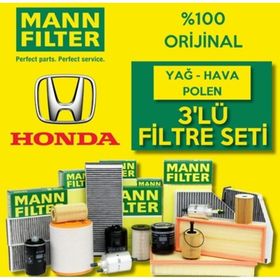 Mann Filter Honda Civic 1.6 FB7 2013-2016 Filtre Bakım Seti