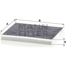 Mann Filter Hyundai I20 2020-2023 Karbonlu Polen Filtresi