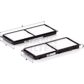 Mann Filter Mazda 3 BL 2010-2013 Polen Filtresi