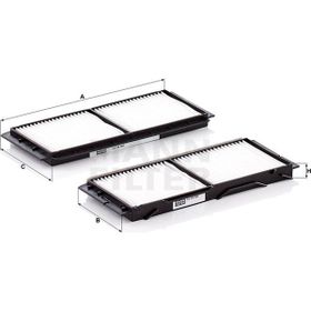 Mann Filter Mazda 3 BL 2010-2013 Polen Filtresi
