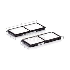 Mann Filter Mazda 3 BL 2010-2013 Polen Filtresi