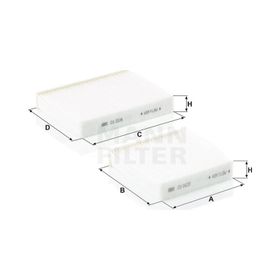 Mann Filter Peugeot 208 2012-2019 Polen Filtresi