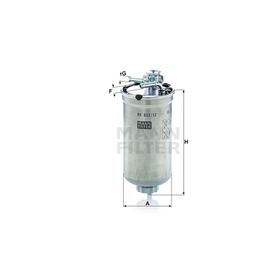 Mann Filter Skoda Fabia 1.4 TDI 2004-2006 Yakıt Filtresi