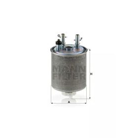 Mann Filter WK918/1 1770A012-MZ690441-1770A374-TS200011-MZ690980 Yakıt Filtresi