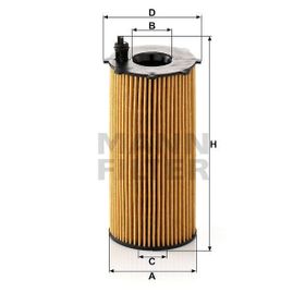 Mann HU820/2X Yağ Filtresi