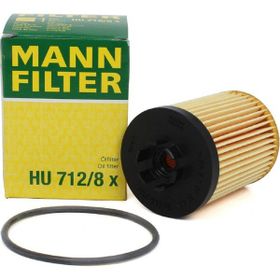 Mann Opel Corsa C HU712-8X 1.2-1.4 Twinport Benzinli Motor Yağ Filtresi