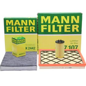 Mann Opel Zafira C 1.4 Turbo Benzinli Motor Periyodik Bakım Filtre Seti