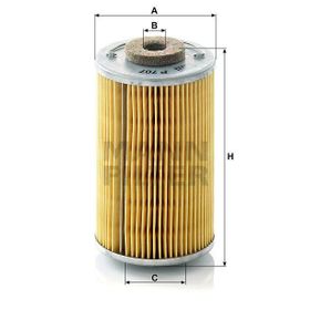 Mann P707X Yakıt Filtresi