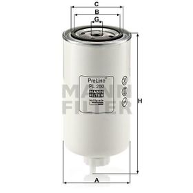 Mann PL250 Yakıt Filtresi