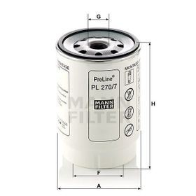 Mann PL270/7X Yakıt Filtresi