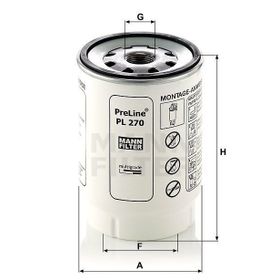 Mann PL270X Yakıt Filtresi