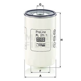 Mann PL271/1 Yakıt Filtresi