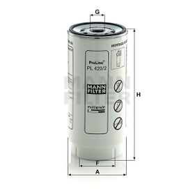 Mann PL420/2X Yakıt Filtresi