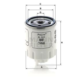 Mann PL50/2 Yakıt Filtresi