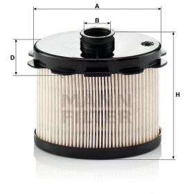 Mann PU1021X Yakıt Filtresi