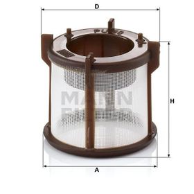 Mann PU50X Yakıt Filtresi
