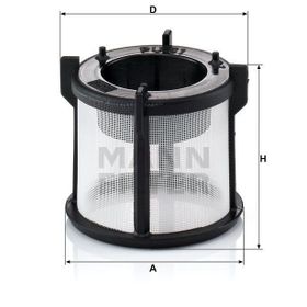 Mann PU51X Yakıt Filtresi