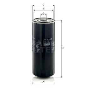 Mann W11102/28 Yağ Filtresi
