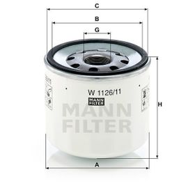 Mann W1126/11 Yağ Filtresi