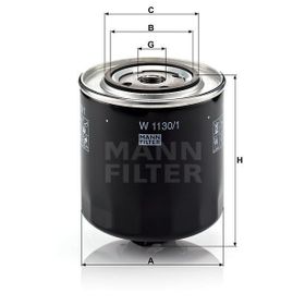 Mann W1130/1 Yağ Filtresi