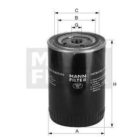 Mann W1145/80 Yağ Filtresi