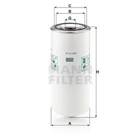 Mann W13145/3 Yağ Filtresi