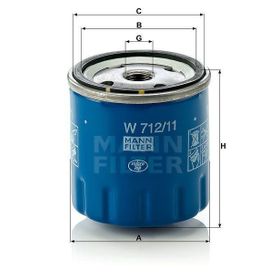 Mann W712/11 Yağ Filtresi